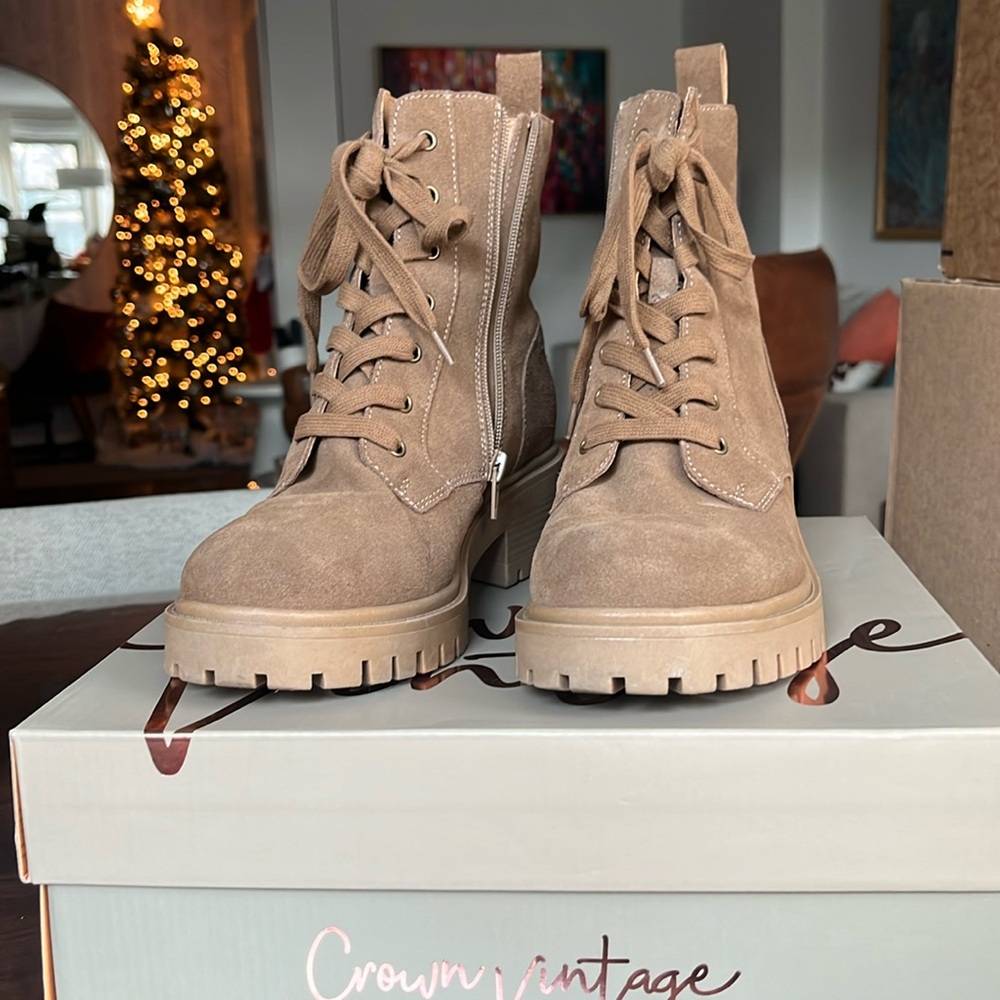 Crown Vintage TELINDA COMBAT BOOT